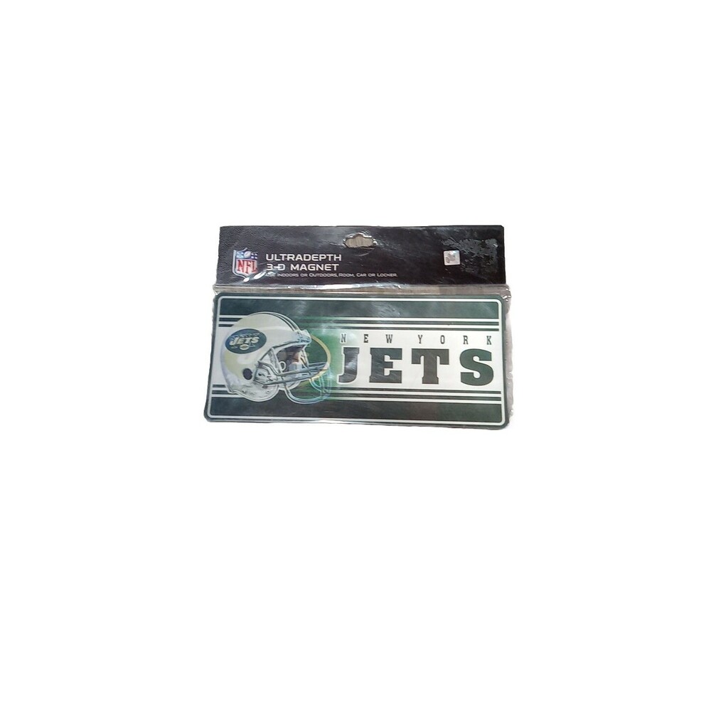 NFL Ultradepth 3-D New York Jets Magnet